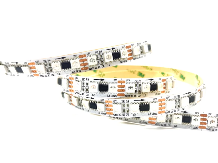 WS2818 Addressable RGB Strip96LEDs/m(32pixels/m) DC12V RGB full color led pixel strip;3leds as one pixel
WS2818 Addressable RGB Strip96LEDs/m(32pixels/m) DC12V RGB full color led pixel strip;3leds as one pixel