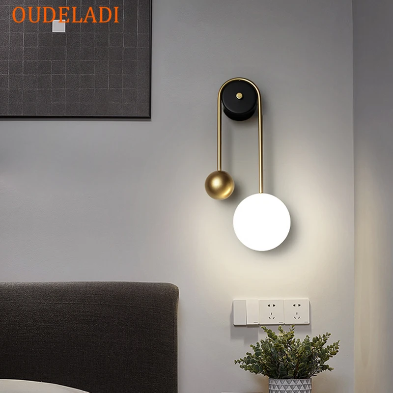 Indoor home decoration lighting fixtures Aisle Corridor Bedroom bedside LED wall lamp Modern living room Background Wall sconce
Indoor home decoration lighting fixtures Aisle Corridor Bedroom bedside LED wall lamp Modern living room Background Wall sconce