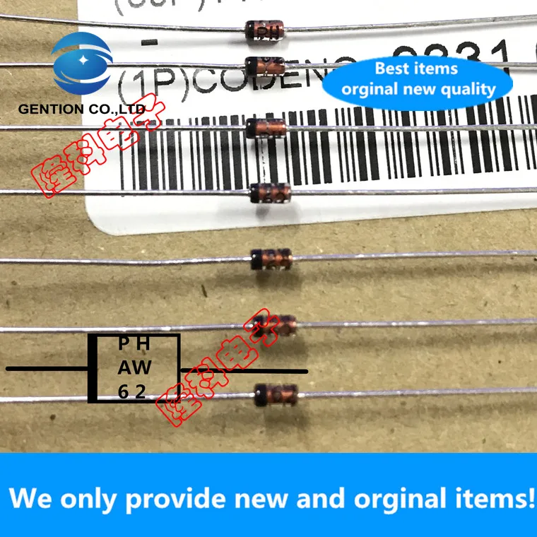 10PCS 100% New original AW62PH 1N4148 PH original imported PHAW62 diode 62PHAW silk screen
10PCS 100% New original AW62PH 1N4148 PH original imported PHAW62 diode 62PHAW silk screen
