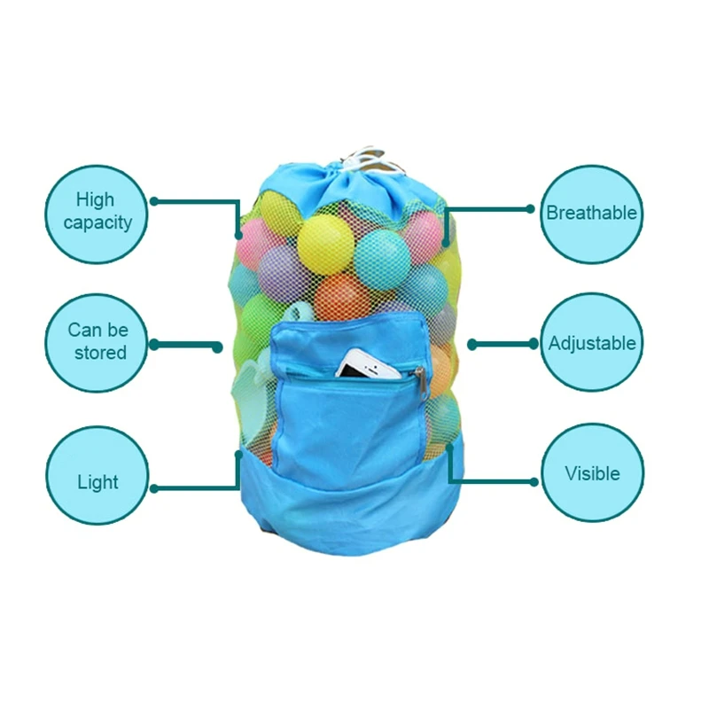 Portable Beach Bag Foldable Mesh Swimming Bag Children Beach Toy Organizer Baskets Storage Backpack Swimming Bags
Portable Beach Bag Foldable Mesh Swimming Bag Children Beach Toy Organizer Baskets Storage Backpack Swimming Bags