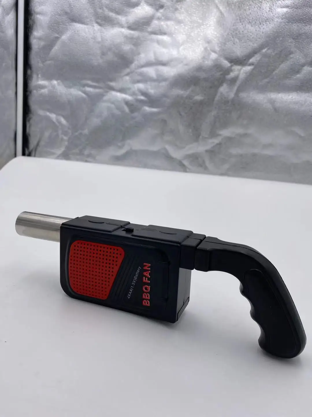 Handheld Electric Gun Type Barbecue Fan Blower Outdoor Camping Barbecue Cooking Tool Outdoor Barbecue Fan
Handheld Electric Gun Type Barbecue Fan Blower Outdoor Camping Barbecue Cooking Tool Outdoor Barbecue Fan
