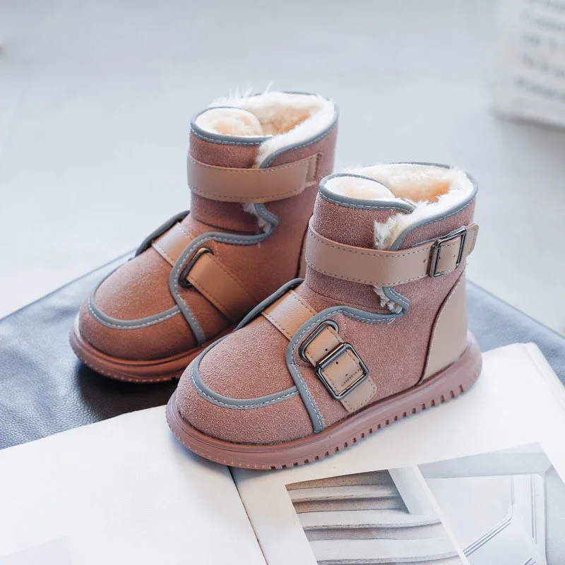 Plush Warm Snow Boots Female Winter Warm 2020 For Little Girl Black Children Sneakers Boy Kids Shoes 3 4 5 6 7 8 9 10 11 12 Year
Plush Warm Snow Boots Female Winter Warm 2020 For Little Girl Black Children Sneakers Boy Kids Shoes 3 4 5 6 7 8 9 10 11 12 Year
