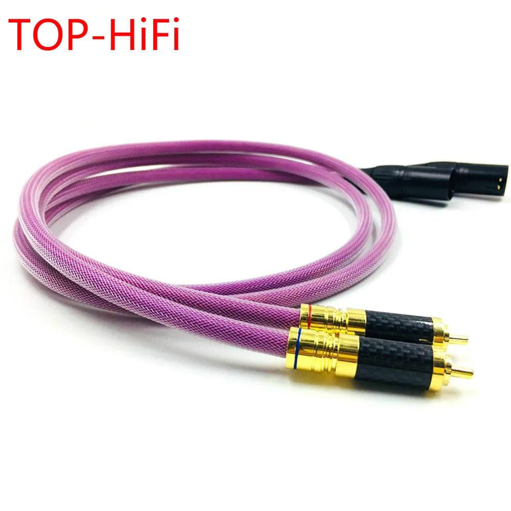 TOP-HiFi Pair 2RCA Male to 2XLR Male Cable XLR Balanced Reference Interconnect Audio Cable with Gold plated PLUG
TOP-HiFi Pair 2RCA Male to 2XLR Male Cable XLR Balanced Reference Interconnect Audio Cable with Gold plated PLUG