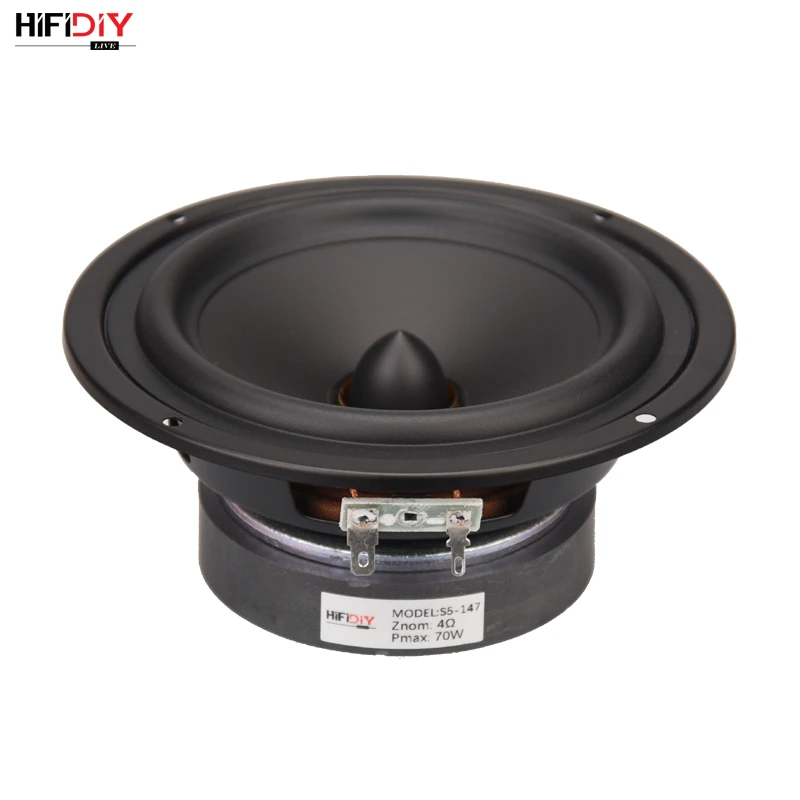 Динамики Hi-Fi HIFIDIY, 5 дюймов, 5,7 дюйма, средний бас, динамик 4 Ом, 70 Вт, слюда, полипропиленовый Вибрационный динамик, громкоговоритель S5-147
Динамики Hi-Fi HIFIDIY, 5 дюймов, 5,7 дюйма, средний бас, динамик 4 Ом, 70 Вт, слюда, полипропиленовый Вибрационный динамик, громкоговоритель S5-147