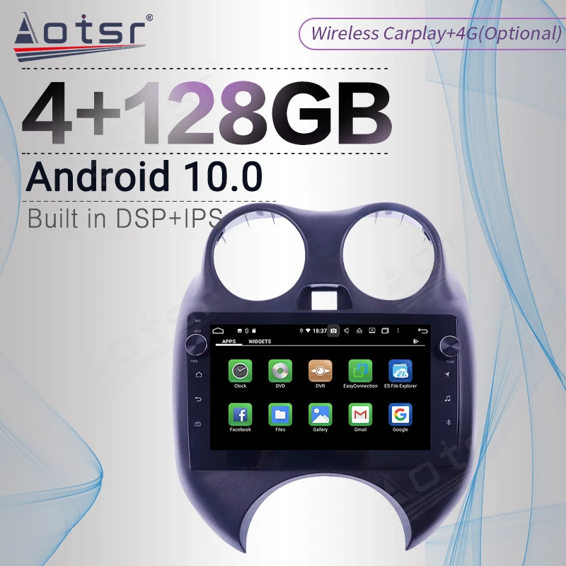 Carplay 128 ГБ для Nissan March K13 2010-2013 Android радио-магнитола Автомобильный мультимедийный плеер стерео головное устройство GPS Navi No 2din
Carplay 128 ГБ для Nissan March K13 2010-2013 Android радио-магнитола Автомобильный мультимедийный плеер стерео головное устройство GPS Navi No 2din