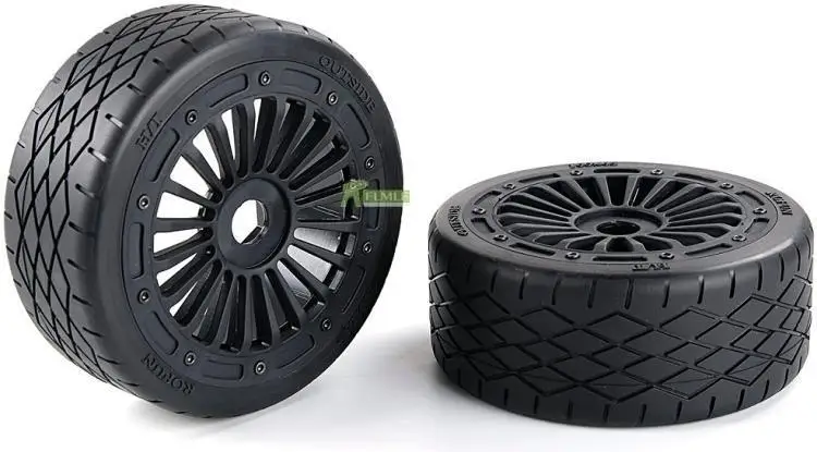 Rubber on-Road Tire Assembly Set Fit for 1/5 Scale Rovan ROFUN F5 MCD XS-5 RR5 RC CAR PARTS
Rubber on-Road Tire Assembly Set Fit for 1/5 Scale Rovan ROFUN F5 MCD XS-5 RR5 RC CAR PARTS