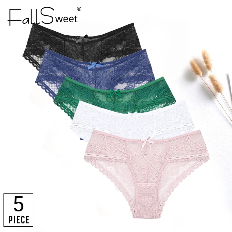 FallSweet 5 pcs/ lot ! Sexy Panties Lace Underwear Women Lingerie Transparent Hollow out Briefs Ladies Lingerie
FallSweet 5 pcs/ lot ! Sexy Panties Lace Underwear Women Lingerie Transparent Hollow out Briefs Ladies Lingerie
