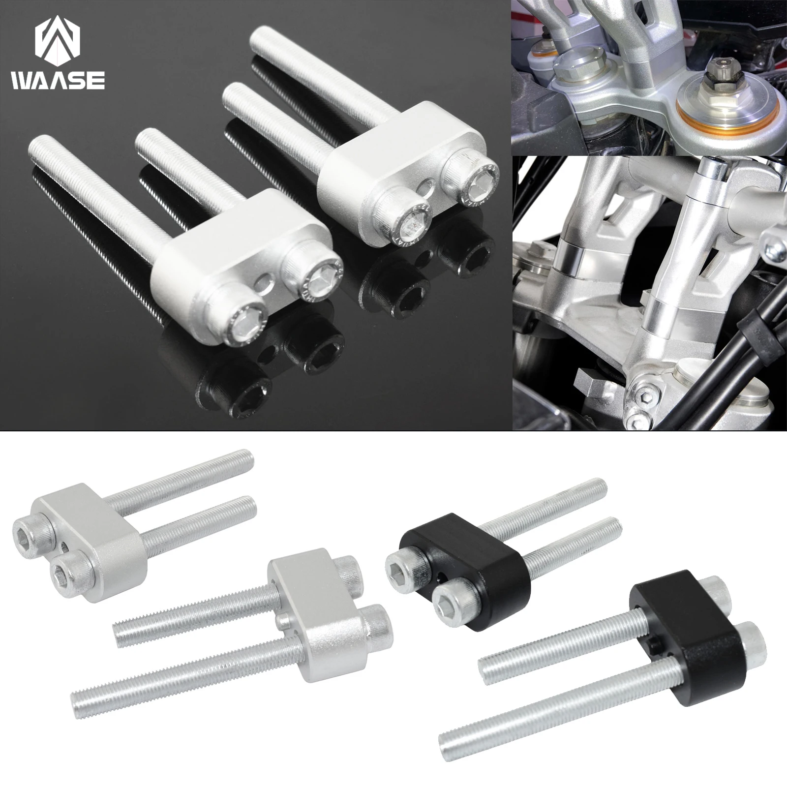 Waase мотоциклетные переходники для руля Riser Adapter Rises Bar Up + 20 мм для TRIUMPH Tiger 850 Sport / Tiger 900 Rally Pro GT Low 2019-2021
Waase мотоциклетные переходники для руля Riser Adapter Rises Bar Up + 20 мм для TRIUMPH Tiger 850 Sport / Tiger 900 Rally Pro GT Low 2019-2021