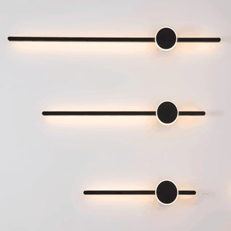 Modern Long Strip LED Wall Light Pointer Wall Lamp Bedroom Bedside Wall Source Staircase Aisle Background Decor Designer Lamps
Modern Long Strip LED Wall Light Pointer Wall Lamp Bedroom Bedside Wall Source Staircase Aisle Background Decor Designer Lamps