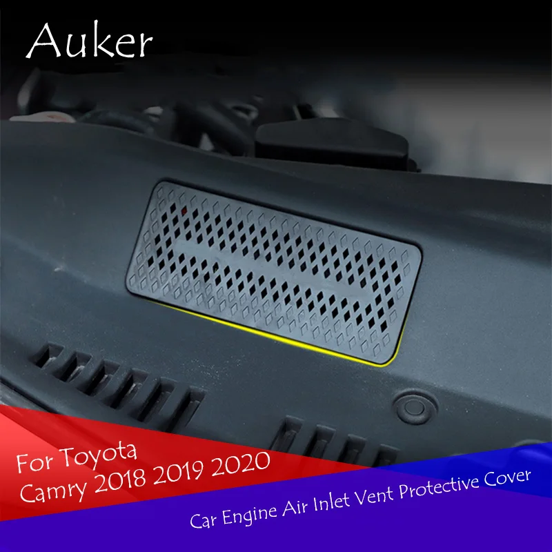 Car Engine Air Inlet Vent Motor air inlet cover Protection sticker car style For Toyota Camry 2018-2023
Car Engine Air Inlet Vent Motor air inlet cover Protection sticker car style For Toyota Camry 2018-2023