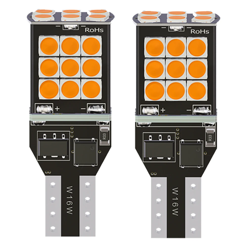 2PCS T15 W16W WY16W Super Bright 3030 LED Car Tail Brake Bulb Turn Signal Canbus Auto Backup Reverse Lamp Daytime Running Light
2PCS T15 W16W WY16W Super Bright 3030 LED Car Tail Brake Bulb Turn Signal Canbus Auto Backup Reverse Lamp Daytime Running Light