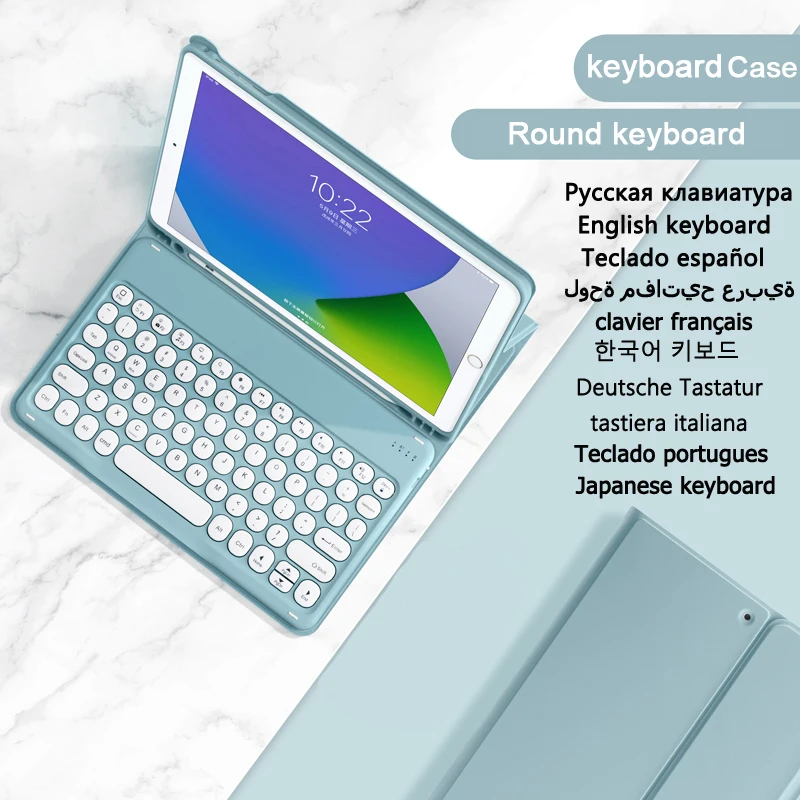Cover for Apple iPad Mini 6 Keyboard Case for iPad Mini 6 Case Russian Spanish English Japanese Korean Tablet Keyboard Cover
Cover for Apple iPad Mini 6 Keyboard Case for iPad Mini 6 Case Russian Spanish English Japanese Korean Tablet Keyboard Cover