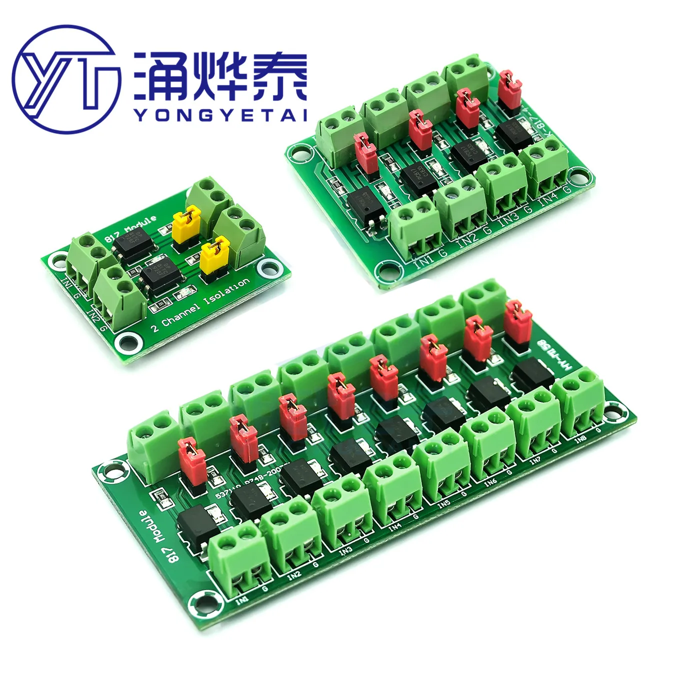 YYT 817 Optocoupler 2/4/8 Road Voltage Isolation Board Voltage Control Adapter Module Drive Photoelectric Isolation Module
YYT 817 Optocoupler 2/4/8 Road Voltage Isolation Board Voltage Control Adapter Module Drive Photoelectric Isolation Module