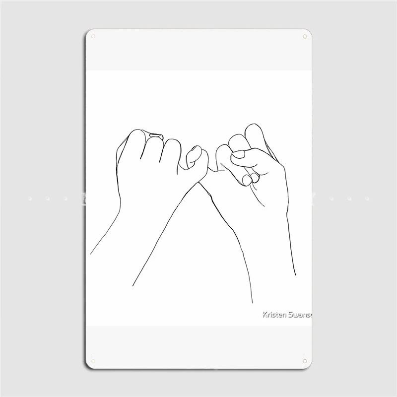 Pinky Promise I Poster Metal Plaque Club Garage Club Design Wall Decor Tin Sign Poster
Pinky Promise I Poster Metal Plaque Club Garage Club Design Wall Decor Tin Sign Poster