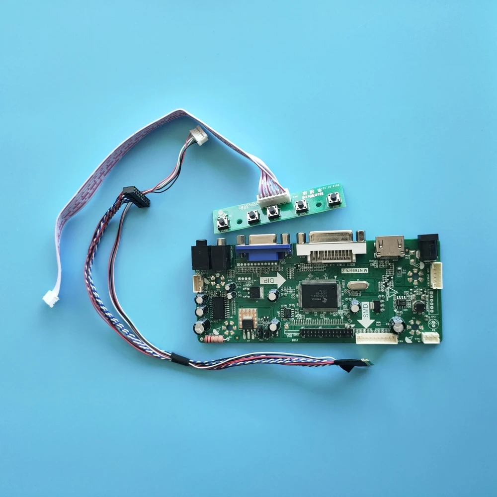 Kit for N156HGE-LG1/LA1/LB1/L21/L11 Controller board VGA DVI LVDS 40pin LED DIY HDMI LCD Monitor M.N68676 1920*1080 Panel Screen
Kit for N156HGE-LG1/LA1/LB1/L21/L11 Controller board VGA DVI LVDS 40pin LED DIY HDMI LCD Monitor M.N68676 1920*1080 Panel Screen