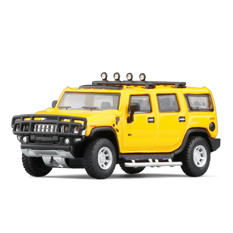 High simulation 1:64 alloy H2 off-road car model,original packaging SUV car toy,children's gift,hot wholesale
High simulation 1:64 alloy H2 off-road car model,original packaging SUV car toy,children's gift,hot wholesale