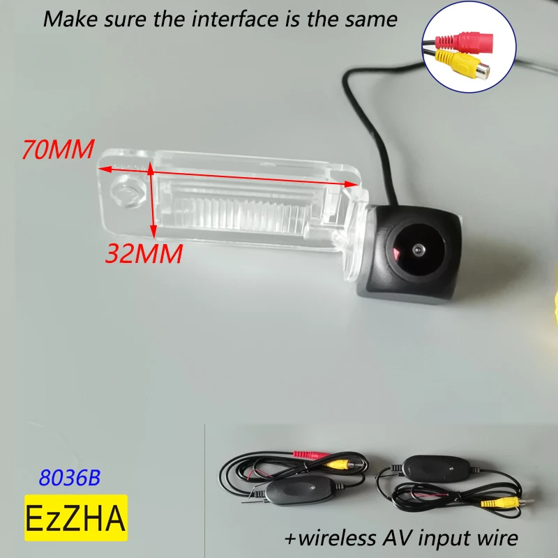 EzZHA HD 170 Degree Fisheye CCD Car Rear View Camera For Audi A3/S3 2004-2009 A4 A5 A6 2004-2013 Q7 2003-2009 Car Monitor
EzZHA HD 170 Degree Fisheye CCD Car Rear View Camera For Audi A3/S3 2004-2009 A4 A5 A6 2004-2013 Q7 2003-2009 Car Monitor