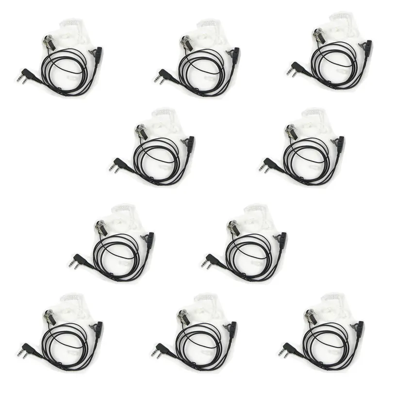 10pcs Air Tube Earpiece Headset Mic PTT for Kenwood Baofeng UV5R bf888s 777s 666 Portable Radio Walkie Talkie
10pcs Air Tube Earpiece Headset Mic PTT for Kenwood Baofeng UV5R bf888s 777s 666 Portable Radio Walkie Talkie