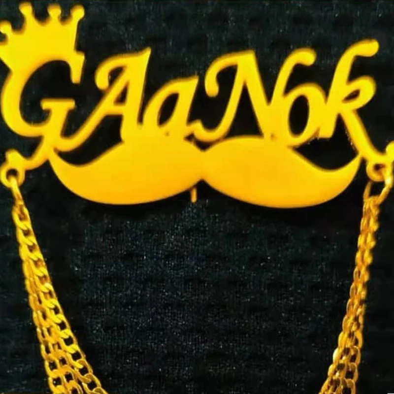 Fashion Jewelry Stainless Steel Name hoop Necklace Bearded Letter Custom Necklace Nameplate Choker For Women Girl Daily Wearing
Fashion Jewelry Stainless Steel Name hoop Necklace Bearded Letter Custom Necklace Nameplate Choker For Women Girl Daily Wearing