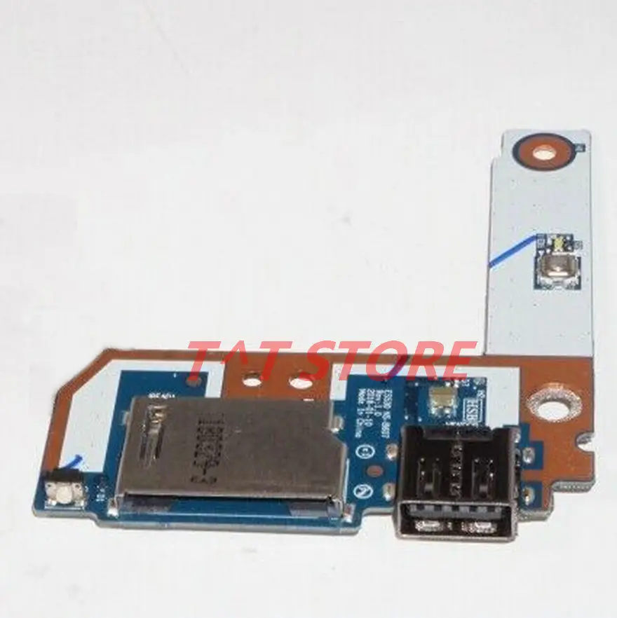 Оригинал для Lenovo Xiaoxin Air 15IWL 530S-15 НОУТБУК USB SD-кардридер переключатель кнопки питания плата бесплатная доставка
Оригинал для Lenovo Xiaoxin Air 15IWL 530S-15 НОУТБУК USB SD-кардридер переключатель кнопки питания плата бесплатная доставка