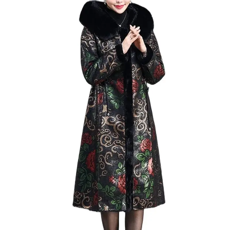 20224 New Winter Fur Jackets Female Double-sided Wide-length Coat Mid-length Coat Women Thick Overwear Hooded Overcoat
20224 New Winter Fur Jackets Female Double-sided Wide-length Coat Mid-length Coat Women Thick Overwear Hooded Overcoat