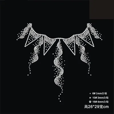 2pc/lot waves neckline sticker transfers design iron on transfer patches hot fix rhinestone transfer motifs fixing rhinestones
2pc/lot waves neckline sticker transfers design iron on transfer patches hot fix rhinestone transfer motifs fixing rhinestones