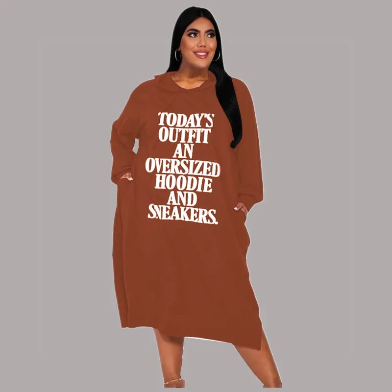 3XL 4XL 5XL Large Plus Size Dresses Woman's Gown Clothing Long Sleeve Loose Printing With Pockets Hoodie Wholesale Dropshipping
3XL 4XL 5XL Large Plus Size Dresses Woman's Gown Clothing Long Sleeve Loose Printing With Pockets Hoodie Wholesale Dropshipping