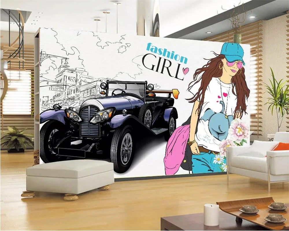 3DBEIBEHANG Wallpaper 3D photo Europe and America hand-painted beauty clothing store cosmetics shop beauty background wall
3DBEIBEHANG Wallpaper 3D photo Europe and America hand-painted beauty clothing store cosmetics shop beauty background wall