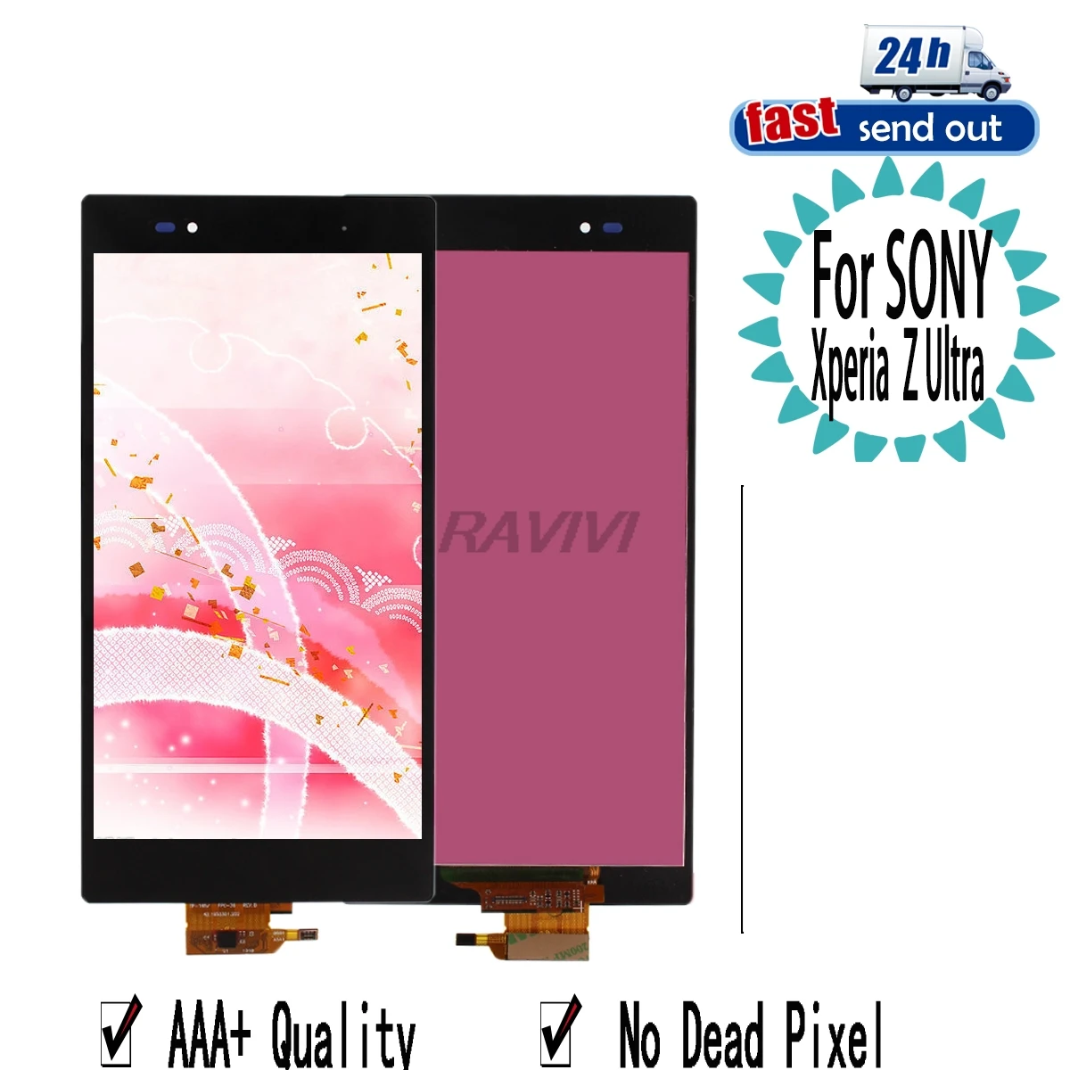 6.44" XL39h XL39 LCD For SONY Xperia Z Ultra LCD Display Touch Screen Digitizer Assembly Replacement For SONY Xperia Z Ultra
6.44" XL39h XL39 LCD For SONY Xperia Z Ultra LCD Display Touch Screen Digitizer Assembly Replacement For SONY Xperia Z Ultra