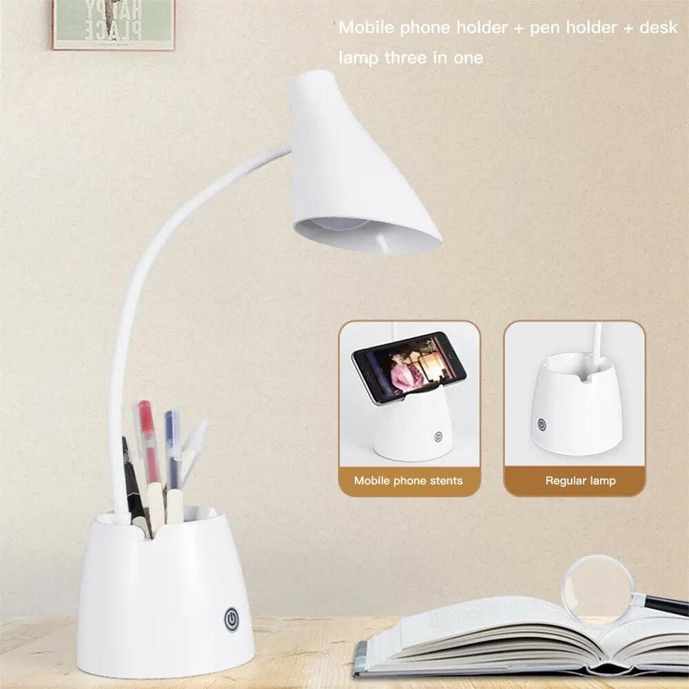 Dimmable Desk Reading Light Foldable Rotatable Touch Switch LED Table Lamp DC 5V USB Charging Port Timing Desk Lamp
Dimmable Desk Reading Light Foldable Rotatable Touch Switch LED Table Lamp DC 5V USB Charging Port Timing Desk Lamp