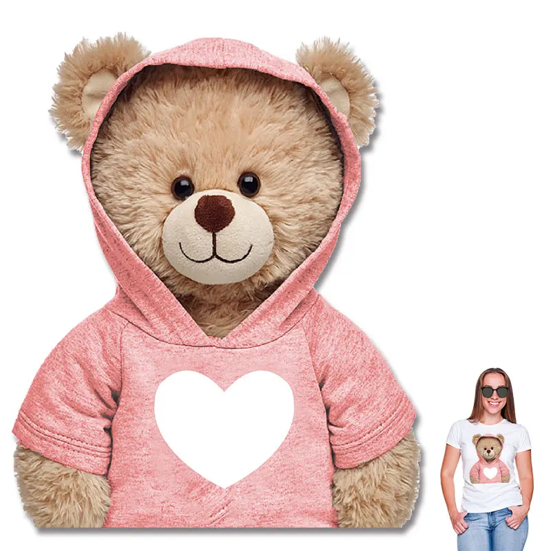 Pink Bear Cute patches cute patches for Clothing DIY T-shirt Ironing stickers Washable Stickers on fabric
Pink Bear Cute patches cute patches for Clothing DIY T-shirt Ironing stickers Washable Stickers on fabric