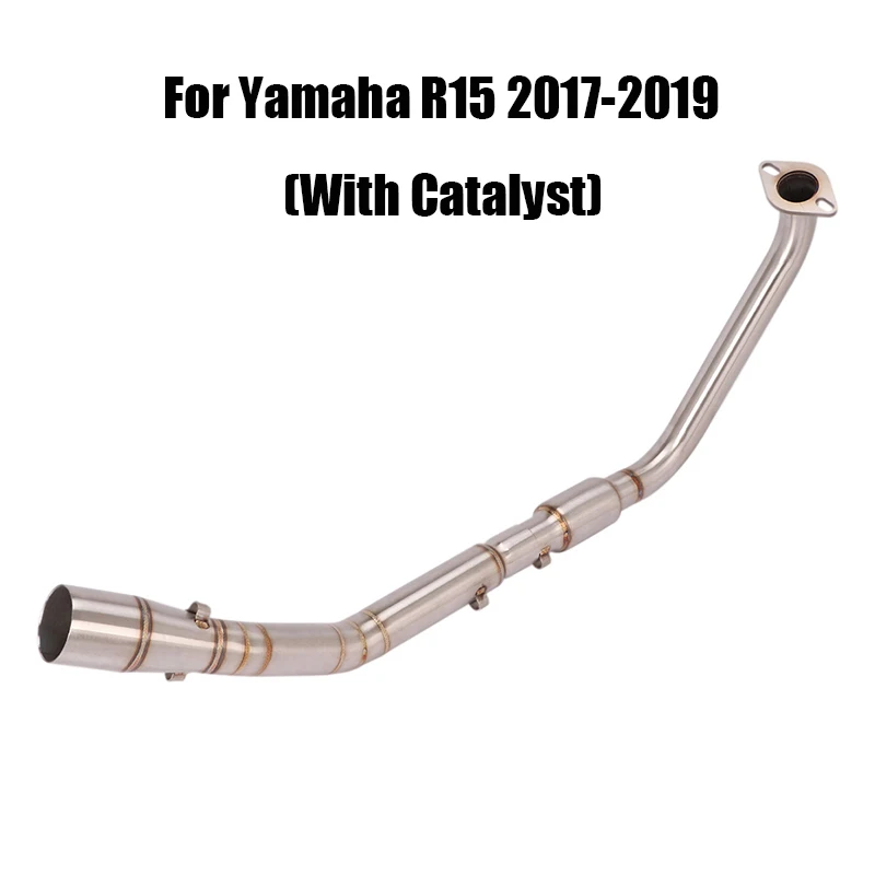 Для мотоцикла Yamaha R15 2017-2019, передняя звеньевая труба, выхлопная Соединительная труба, скользящая на 51 мм Модифицированная задняя труба
Для мотоцикла Yamaha R15 2017-2019, передняя звеньевая труба, выхлопная Соединительная труба, скользящая на 51 мм Модифицированная задняя труба