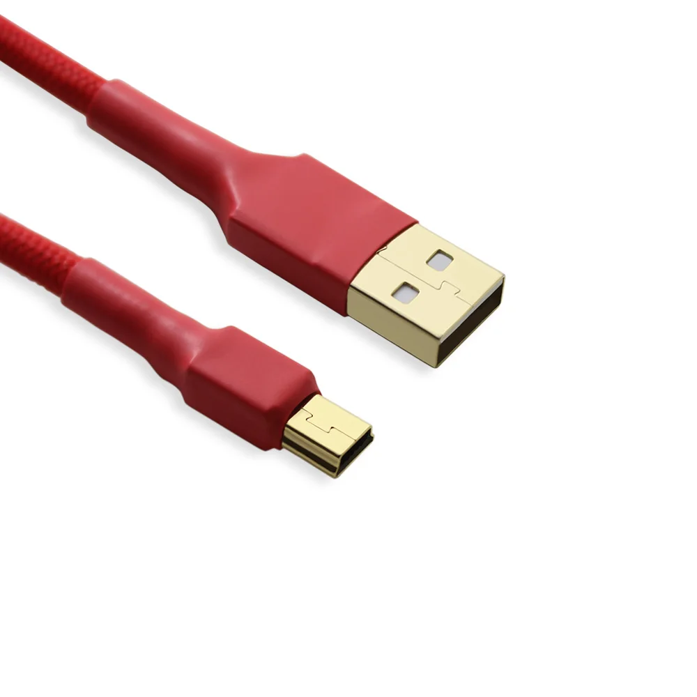 High quality Mini USB keyboard cable USB to mini male to male braided data cable 0.5m 1m 1.5m 2m
High quality Mini USB keyboard cable USB to mini male to male braided data cable 0.5m 1m 1.5m 2m