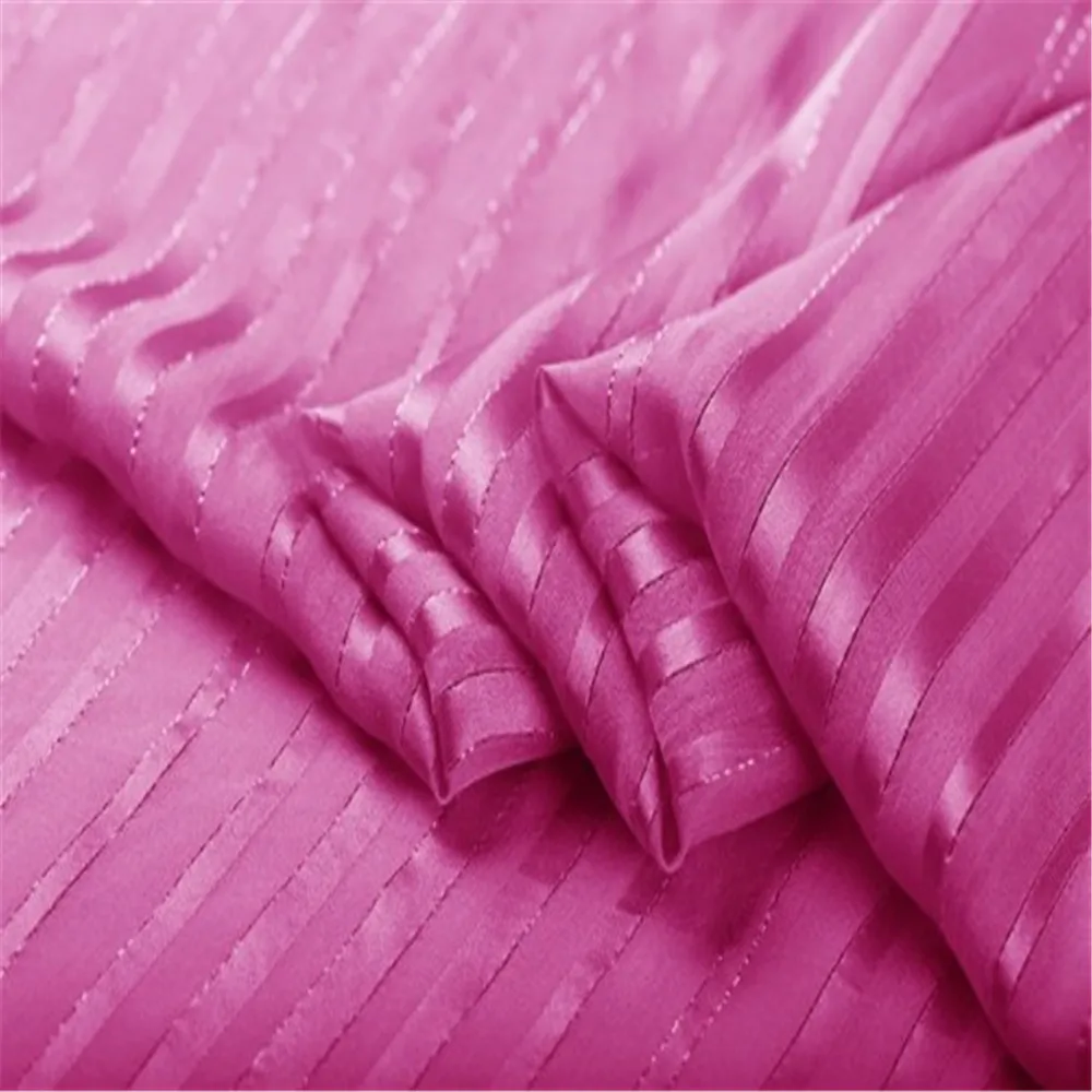 Fashion Pure Silk Stripe Satin Fabric with Shiny Lurex in Dyeing Color for Lady Elegant Dress
Fashion Pure Silk Stripe Satin Fabric with Shiny Lurex in Dyeing Color for Lady Elegant Dress
