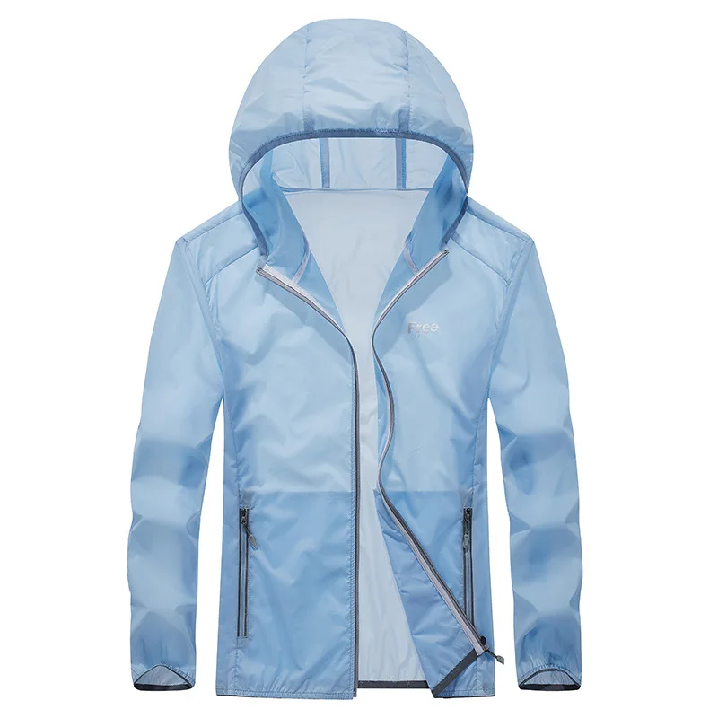 Summer Jacket Men Sun Protection Men Clothing Outdoor Ultra-thin Breathable Hooded Seaside Beach Sports Waterproof Men Jacket
Summer Jacket Men Sun Protection Men Clothing Outdoor Ultra-thin Breathable Hooded Seaside Beach Sports Waterproof Men Jacket