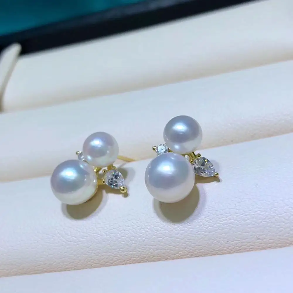 TWO PEARL 925 Sterling Silver Earrings Base Mountings Parts Fittings Accessories for Pearls Beads Stones Agate Jade Crystal
TWO PEARL 925 Sterling Silver Earrings Base Mountings Parts Fittings Accessories for Pearls Beads Stones Agate Jade Crystal