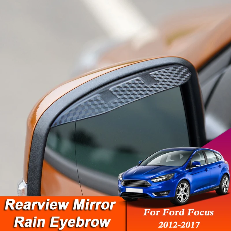 Car-styling For Ford Focus 2012-2017 Carbon Fiber Rearview Mirror Eyebrow Rain Shield Anti-rain Cover External Auto Accessory
Car-styling For Ford Focus 2012-2017 Carbon Fiber Rearview Mirror Eyebrow Rain Shield Anti-rain Cover External Auto Accessory