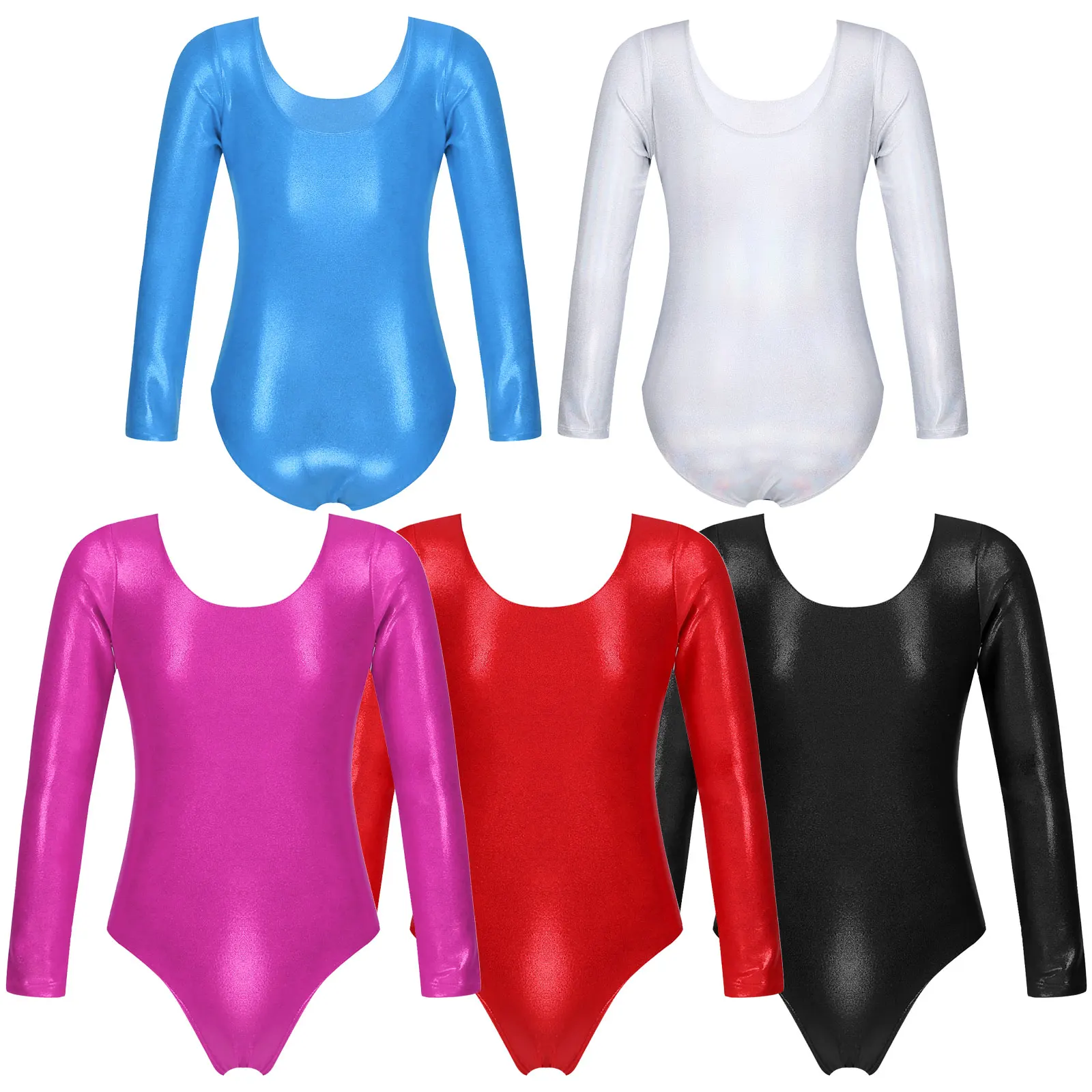 Kids Girls Figure Ice Skating Wear Long Sleeve Shiny Metallic Ballet Dance Gymnastics Leotard Bodysuit Dance Training Costume
Kids Girls Figure Ice Skating Wear Long Sleeve Shiny Metallic Ballet Dance Gymnastics Leotard Bodysuit Dance Training Costume
