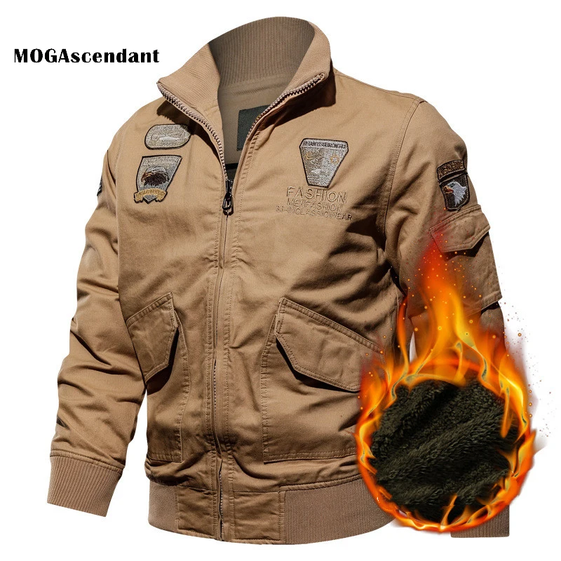 Men's Winter Parkas Casual Thick Warm Bomber Jacket Male Outwear Fleece Hooded Multi-pocket Tactical Military Jackets Overcoat
Men's Winter Parkas Casual Thick Warm Bomber Jacket Male Outwear Fleece Hooded Multi-pocket Tactical Military Jackets Overcoat