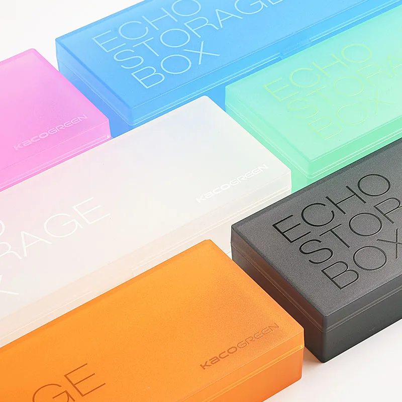 KACO ECHO Translucent Plastic Pencil Case Candy Color Multi-Function Stationery Storage Box Children Student Pencil Box
KACO ECHO Translucent Plastic Pencil Case Candy Color Multi-Function Stationery Storage Box Children Student Pencil Box