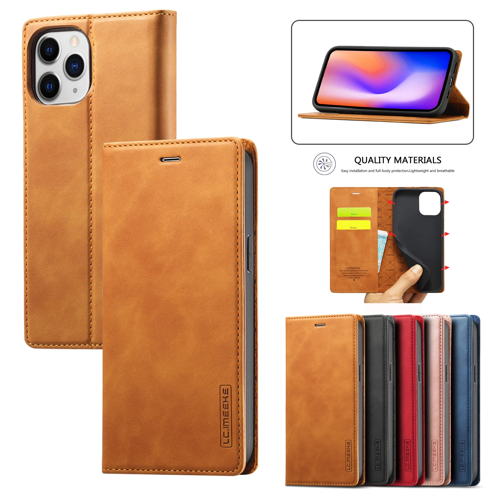 For Apple iPhone 12 11 Pro Max X XS MAX XR 6 7 8 Plus SE 2020 12 Mini Flip Wallet Leather Luxury Cards Slot Holder Case Cover
For Apple iPhone 12 11 Pro Max X XS MAX XR 6 7 8 Plus SE 2020 12 Mini Flip Wallet Leather Luxury Cards Slot Holder Case Cover