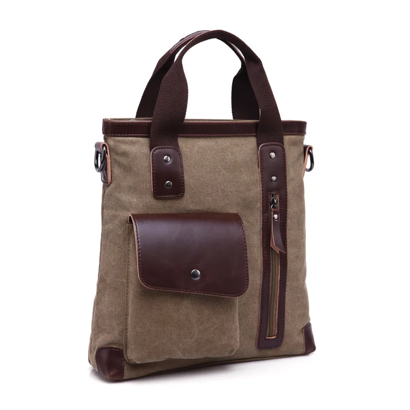 Canvas Shoulder Messenger Bag Leisure Shopping Bag Handbag Large Capacity Mommy Bag Multifunctional
Canvas Shoulder Messenger Bag Leisure Shopping Bag Handbag Large Capacity Mommy Bag Multifunctional