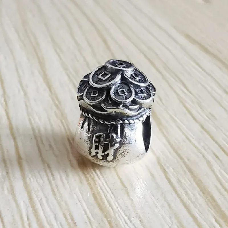 925 Sterling Silver Beads Money Bag Charm Beads Silver 925 Original For Bracelet Silver 925 Original Jewelry Making Gifts
925 Sterling Silver Beads Money Bag Charm Beads Silver 925 Original For Bracelet Silver 925 Original Jewelry Making Gifts