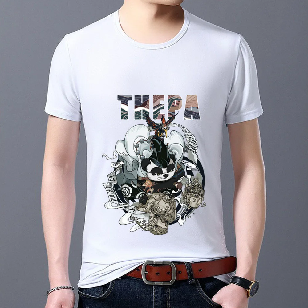Trendy Men's T-shirt O-neck Funny Cute Print Classic Personality Young Men's New Short-sleeved Commuter Simple and Versatile Top
Trendy Men's T-shirt O-neck Funny Cute Print Classic Personality Young Men's New Short-sleeved Commuter Simple and Versatile Top