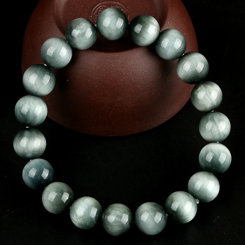 Natural Stone Eagle Eye Stone Round Bead Natural Genuine Eagle Eye Stones Stretch Power Women Men Bracelet
Natural Stone Eagle Eye Stone Round Bead Natural Genuine Eagle Eye Stones Stretch Power Women Men Bracelet