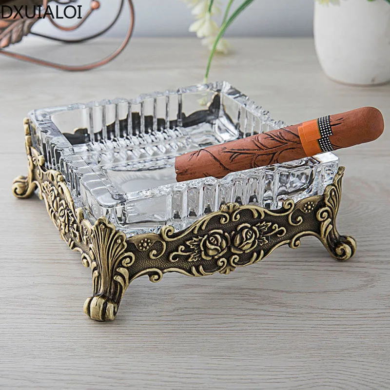 Home decoration zinc alloy creative ashtray European style retro personality coffee table countertop men's ashtray DXUIALOI
Home decoration zinc alloy creative ashtray European style retro personality coffee table countertop men's ashtray DXUIALOI