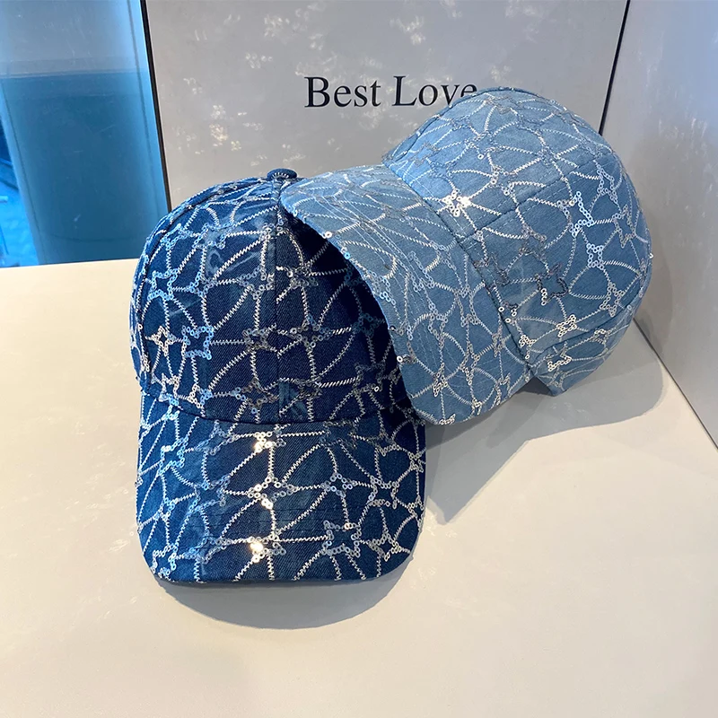 2021 new ladies hat spring and autumn Korean fashion sequin baseball cap female summer leisure trend sunshade caps
2021 new ladies hat spring and autumn Korean fashion sequin baseball cap female summer leisure trend sunshade caps