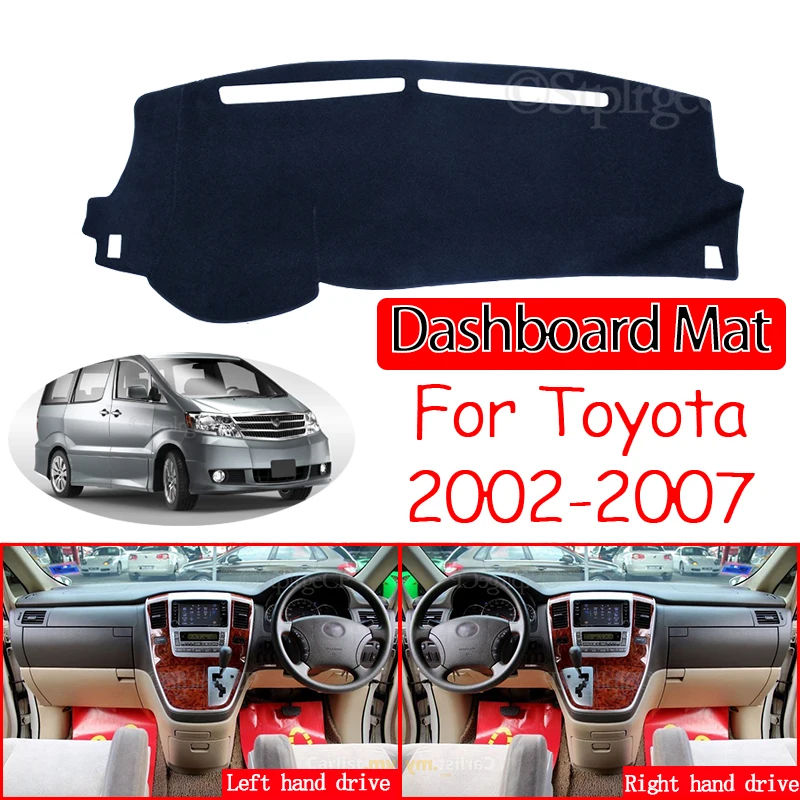for Toyota Alphard Vellfire 10 AH10 2002~2007 Anti-Slip Mat Dashboard Dash Cover Pad Sunshade Dashmat Accessories 2004 2005 2006
for Toyota Alphard Vellfire 10 AH10 2002~2007 Anti-Slip Mat Dashboard Dash Cover Pad Sunshade Dashmat Accessories 2004 2005 2006