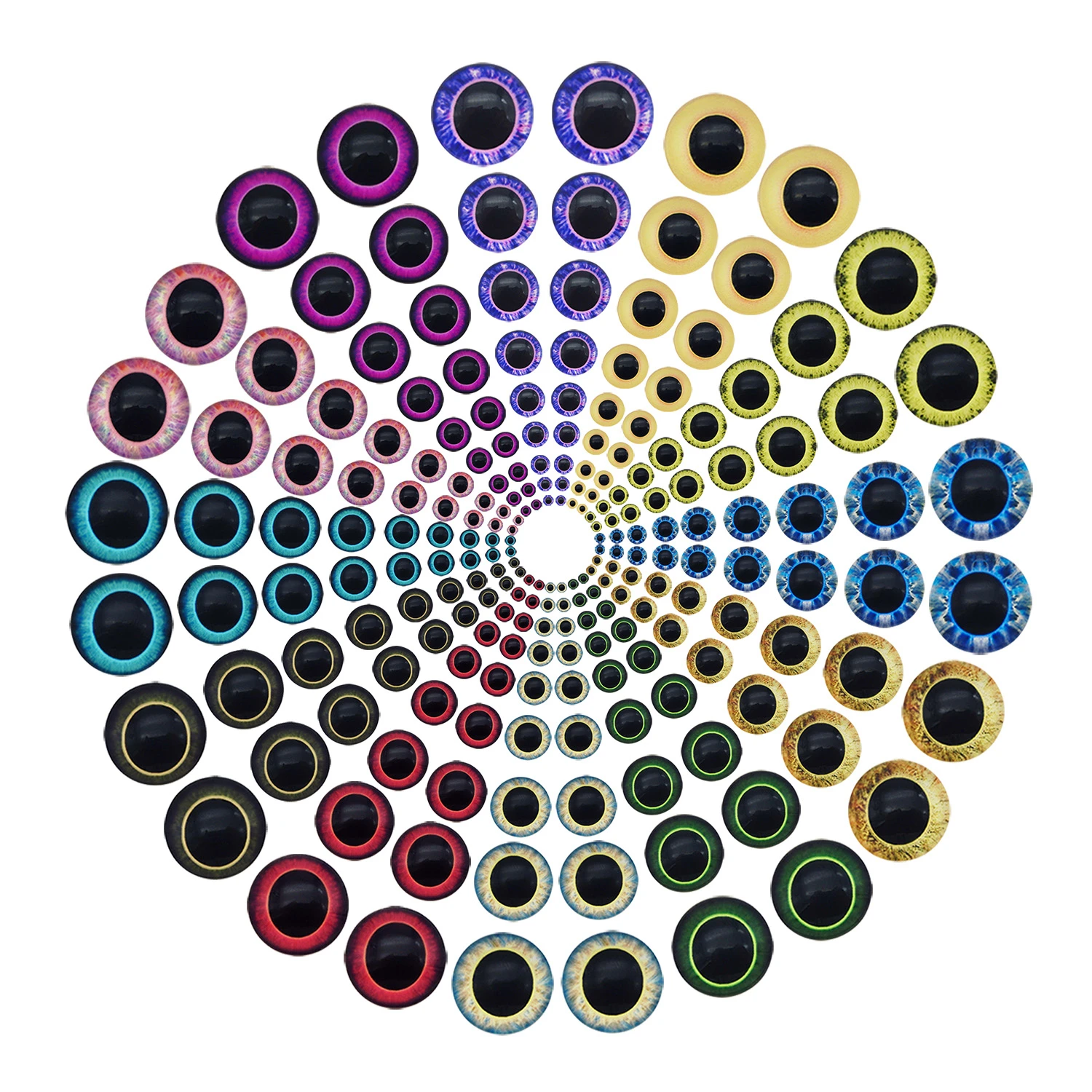 10-50pcs 6-30mm Dolls Eye DIY Eyes For Children Toy Animal Eye Accessories Dragon Eyes Dome for Jewelry Make Cabochons Flatbacks
10-50pcs 6-30mm Dolls Eye DIY Eyes For Children Toy Animal Eye Accessories Dragon Eyes Dome for Jewelry Make Cabochons Flatbacks