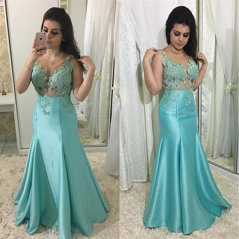 Formal O-Neck Plus Size Girls Pageant Evening Dresses Satin Custom Prom Party Gown Applique Illusion Beach Sleeveless
Formal O-Neck Plus Size Girls Pageant Evening Dresses Satin Custom Prom Party Gown Applique Illusion Beach Sleeveless